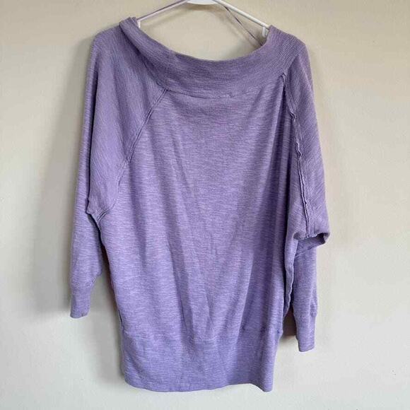 Free People We the Free Palisades Off the Shoulder Tunic Raglan Sleeve Top SMALL - Picture 6 of 10